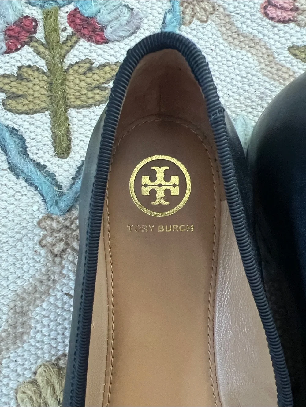 Tory Burch Leather Ballet Flats  Size 9
